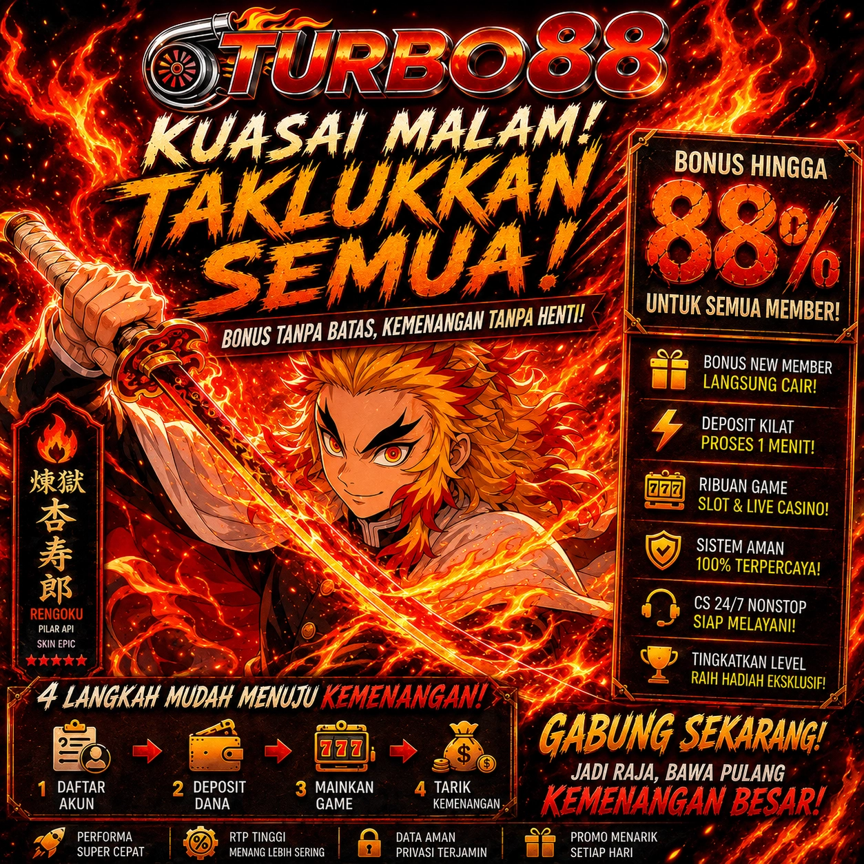 TURBO88 | TURBO 88 Aplikasi Premium Mudah Menang Setiap Hari